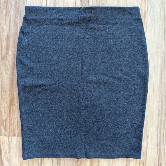 Old Navy Charcoal Gray Pencil Skirt Small, Office, Business Casual, Size S - Picture 1 of 3